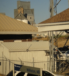 Grain elevators, old & new - an agrarian Gormenghast